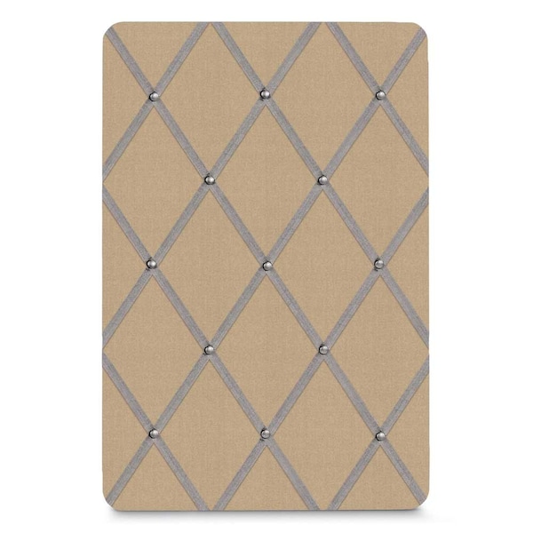 60"x36" 2-Door Enclosed Outdoor Letterboard, Grey Felt/Bronze